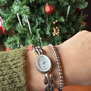 Vintage Amitron Silver Women's Watch